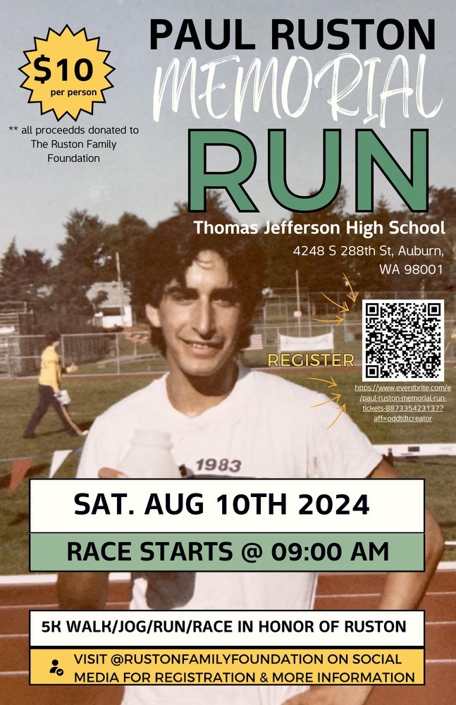 Ruston Memorial Run Flyer